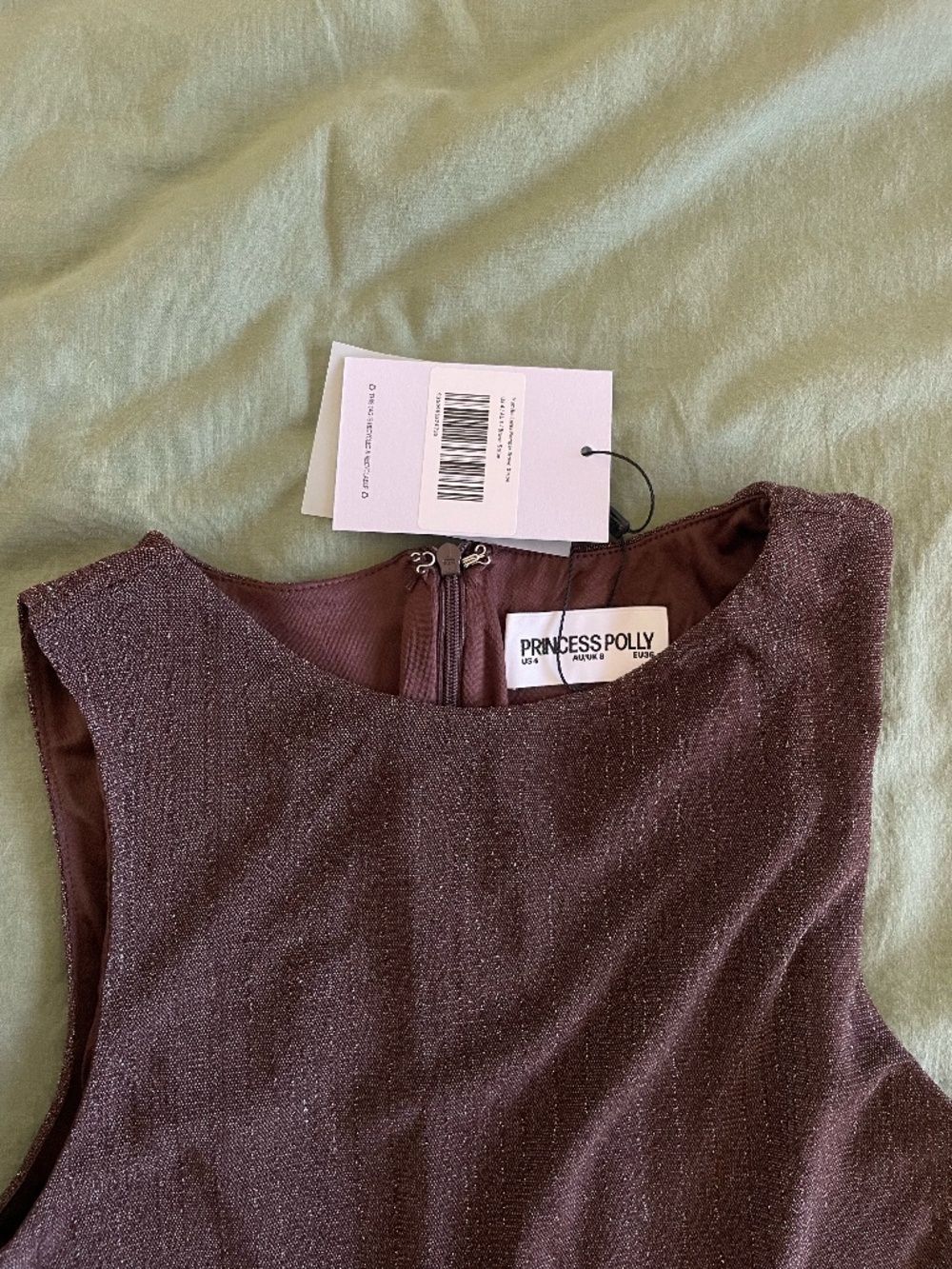 princess polly brown mini dress